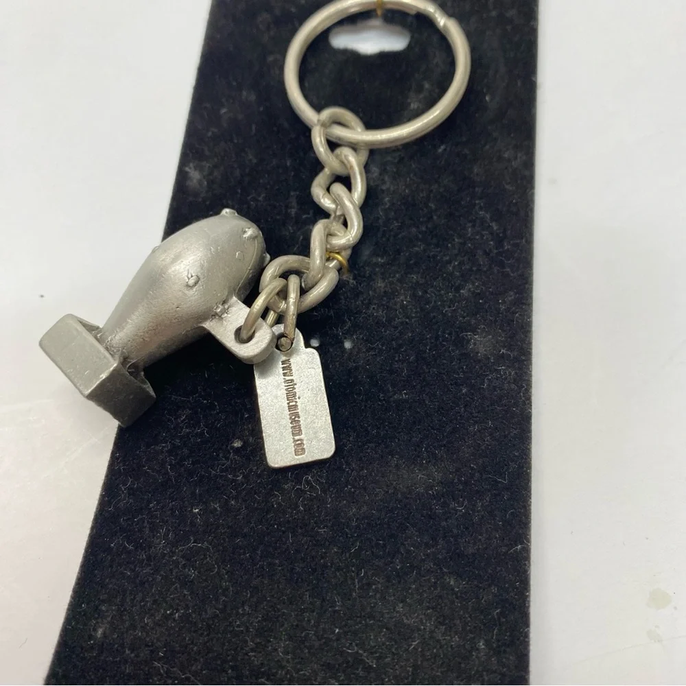 Fat Boy Sparta Pewter Key Chain 3D Atomic Bomb Made in Canada Man Gift Souvenir